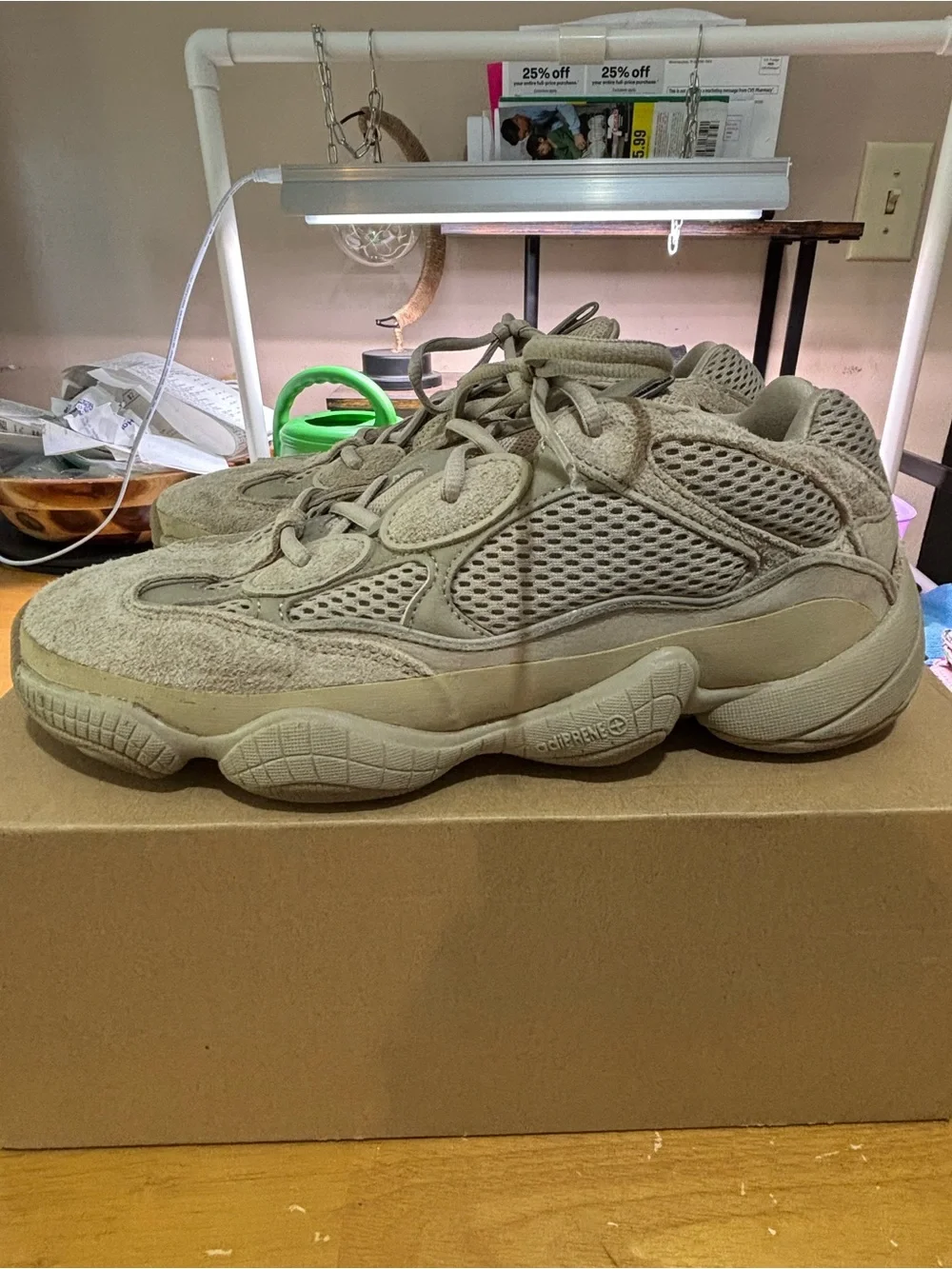 ADIDAS X YEEZY 500 LOW SNEAKERS MENS